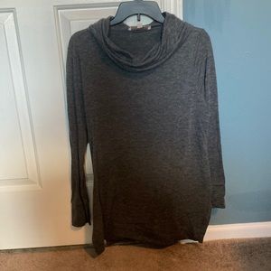 LOFT- size large gray lightweight tunic